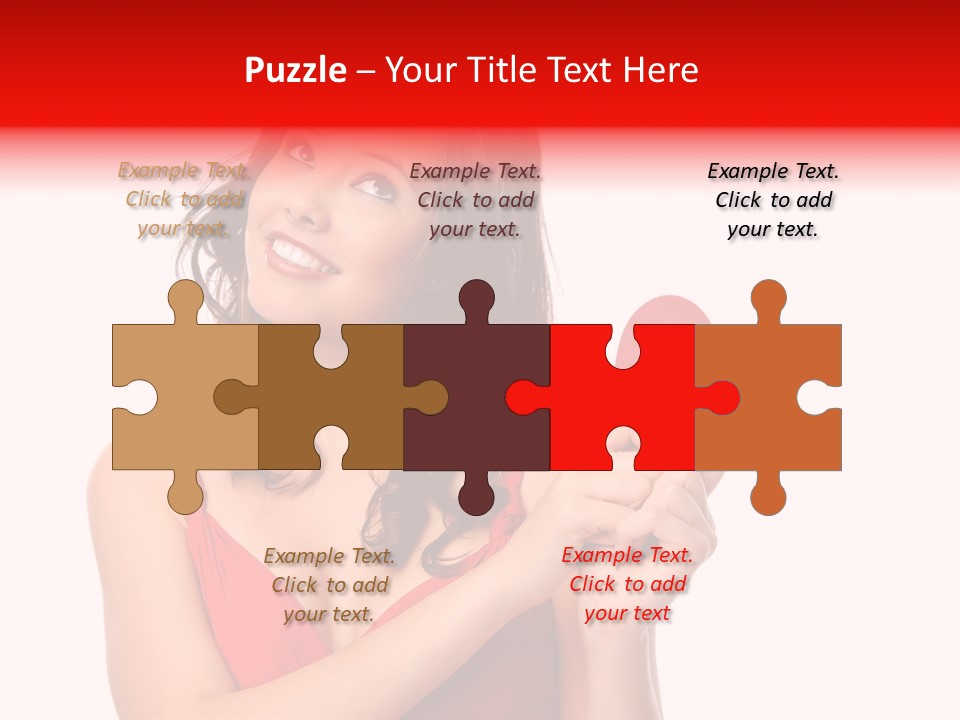 Love Young White PowerPoint Template