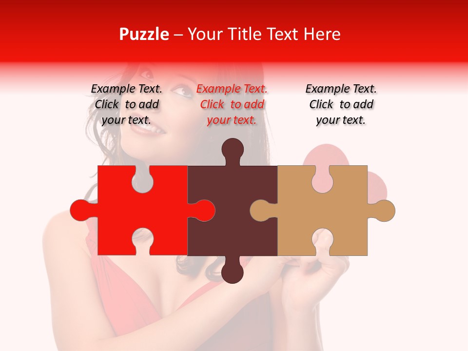 Love Young White PowerPoint Template