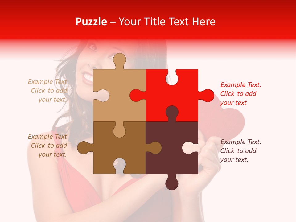 Love Young White PowerPoint Template