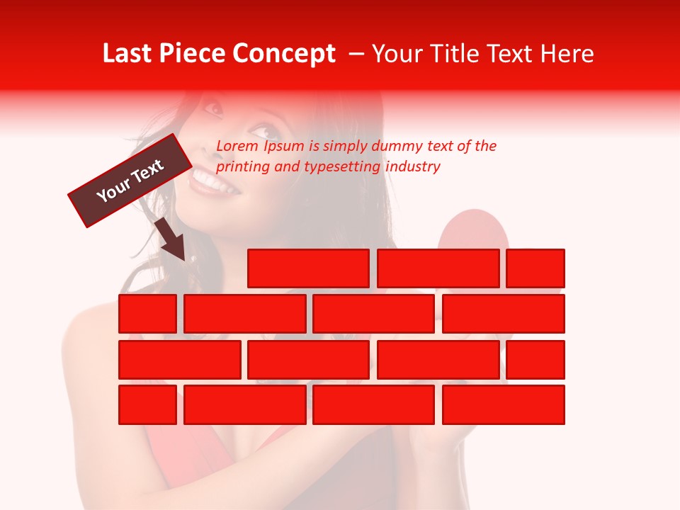 Love Young White PowerPoint Template