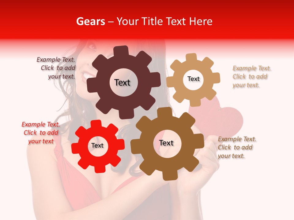 Love Young White PowerPoint Template