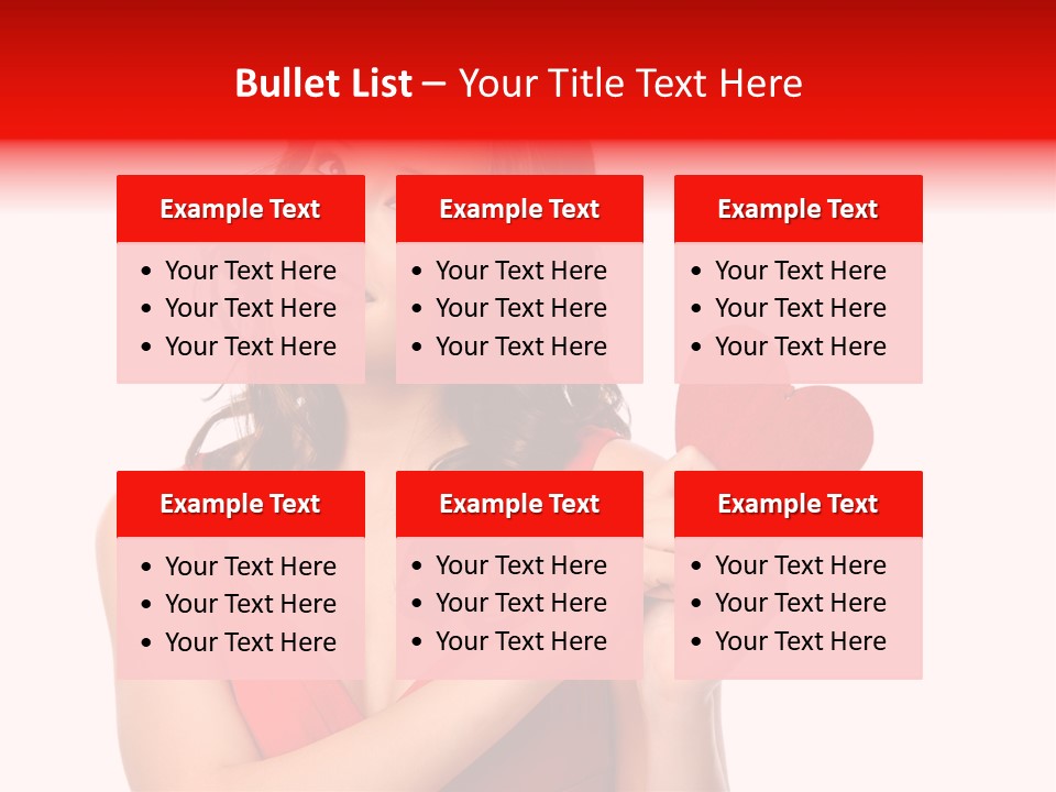 Love Young White PowerPoint Template