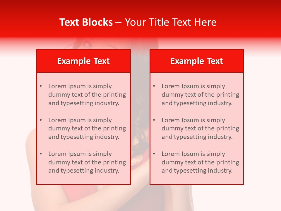 Love Young White PowerPoint Template