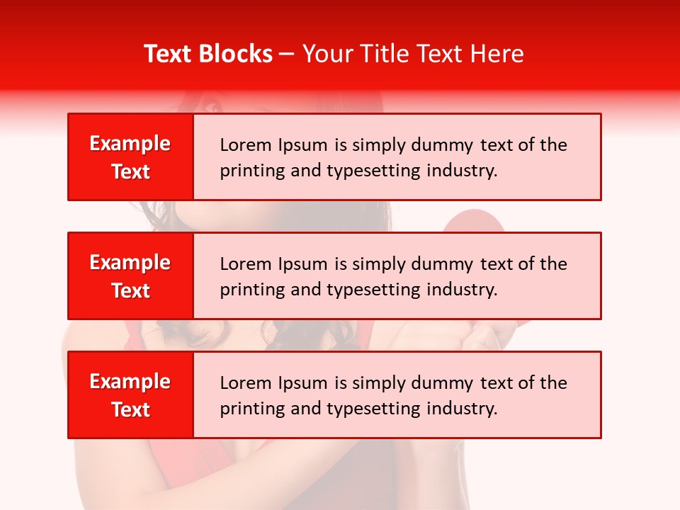 Love Young White PowerPoint Template