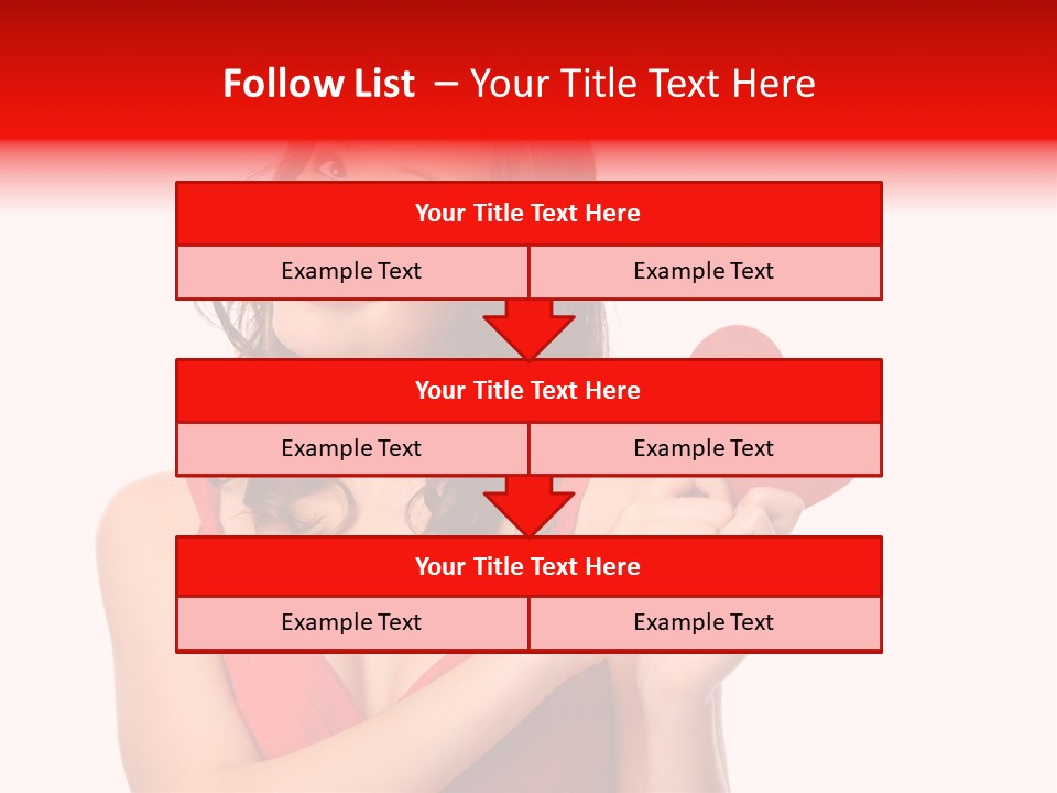 Love Young White PowerPoint Template