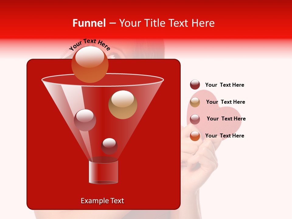 Love Young White PowerPoint Template