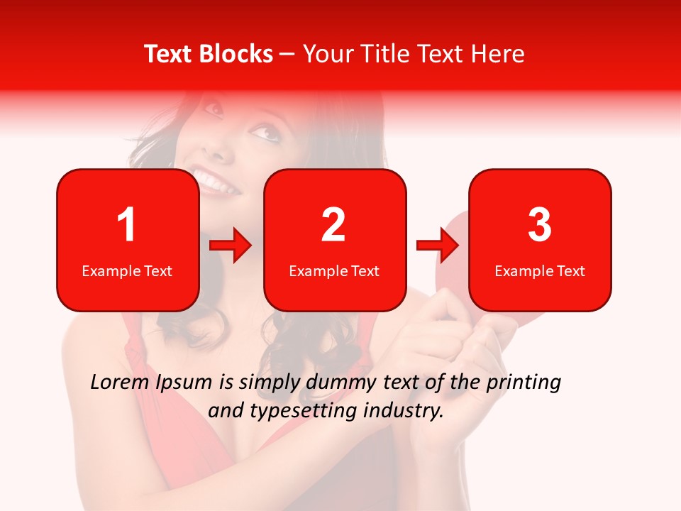 Love Young White PowerPoint Template