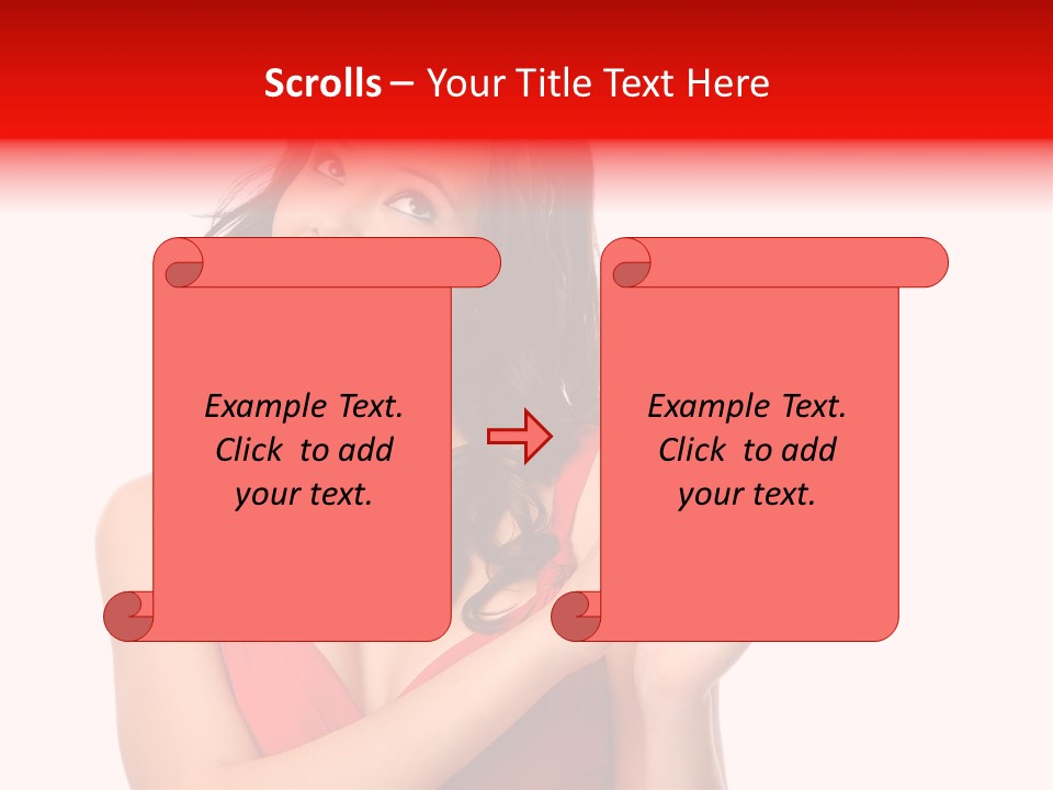 Love Young White PowerPoint Template