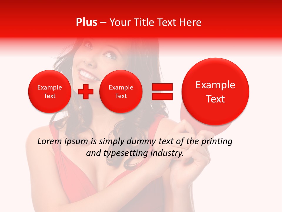 Love Young White PowerPoint Template