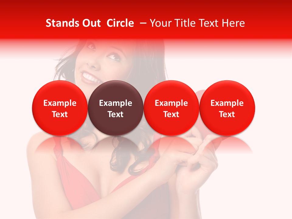 Love Young White PowerPoint Template