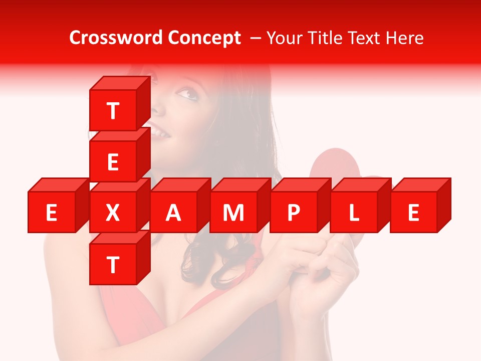 Love Young White PowerPoint Template