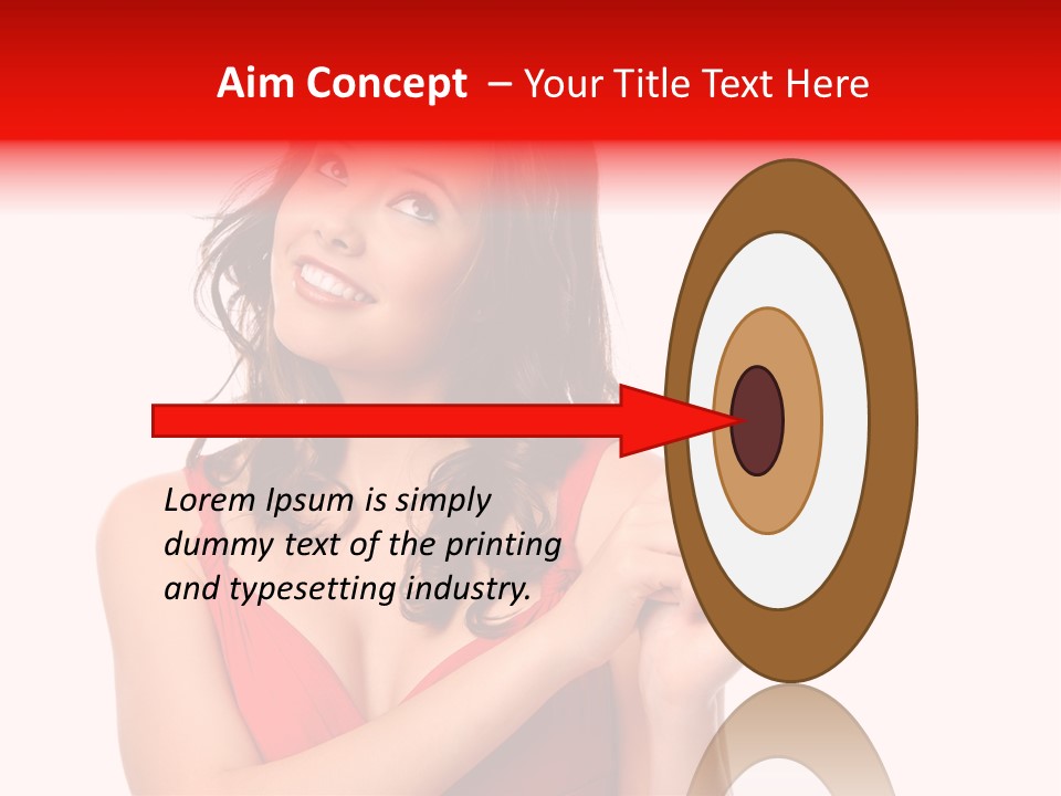 Love Young White PowerPoint Template