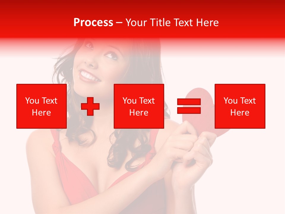 Love Young White PowerPoint Template