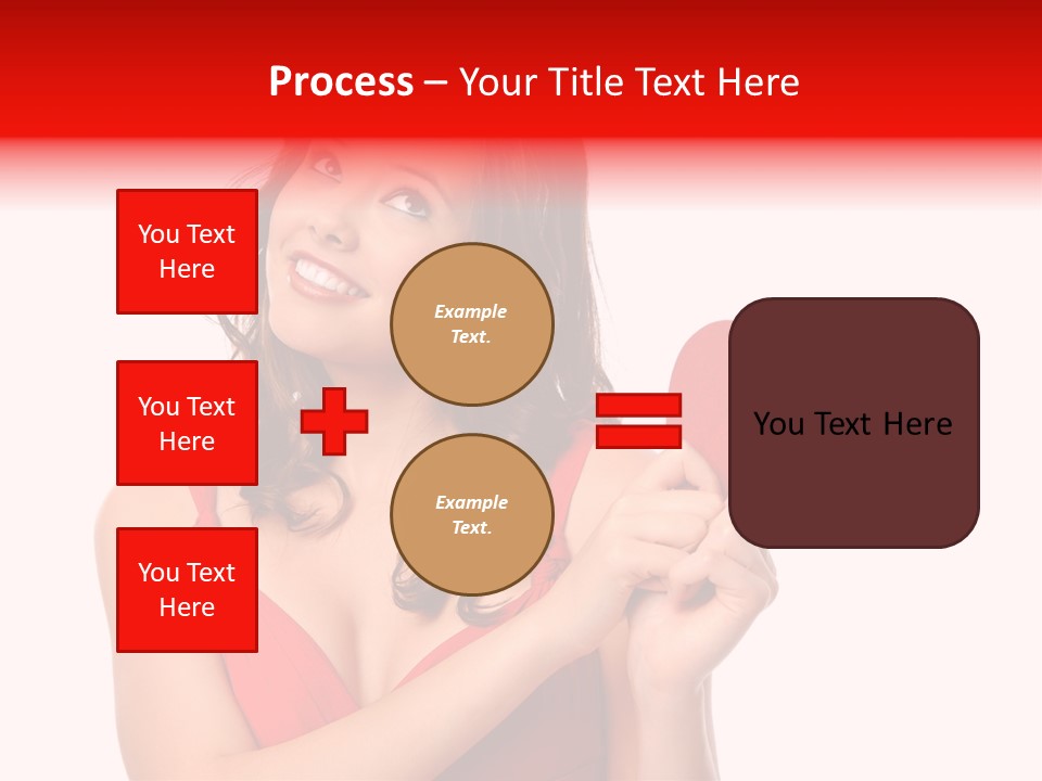 Love Young White PowerPoint Template