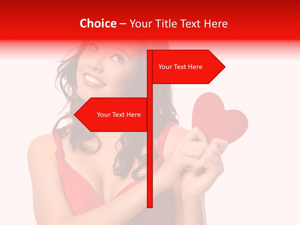 Love Young White PowerPoint Template