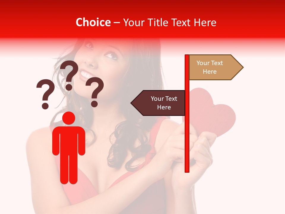 Love Young White PowerPoint Template