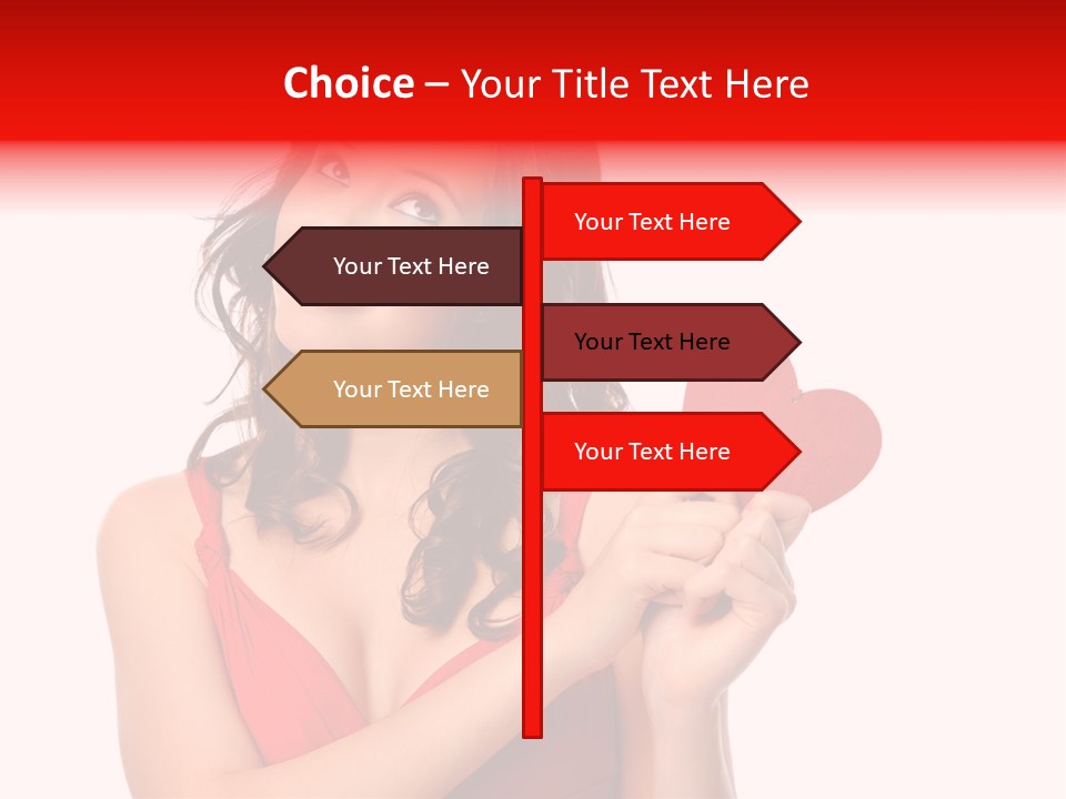 Love Young White PowerPoint Template