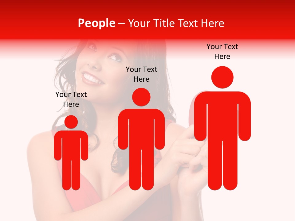 Love Young White PowerPoint Template