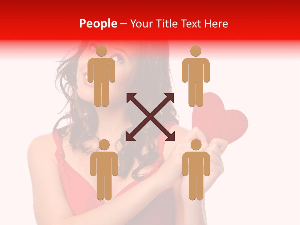 Love Young White PowerPoint Template