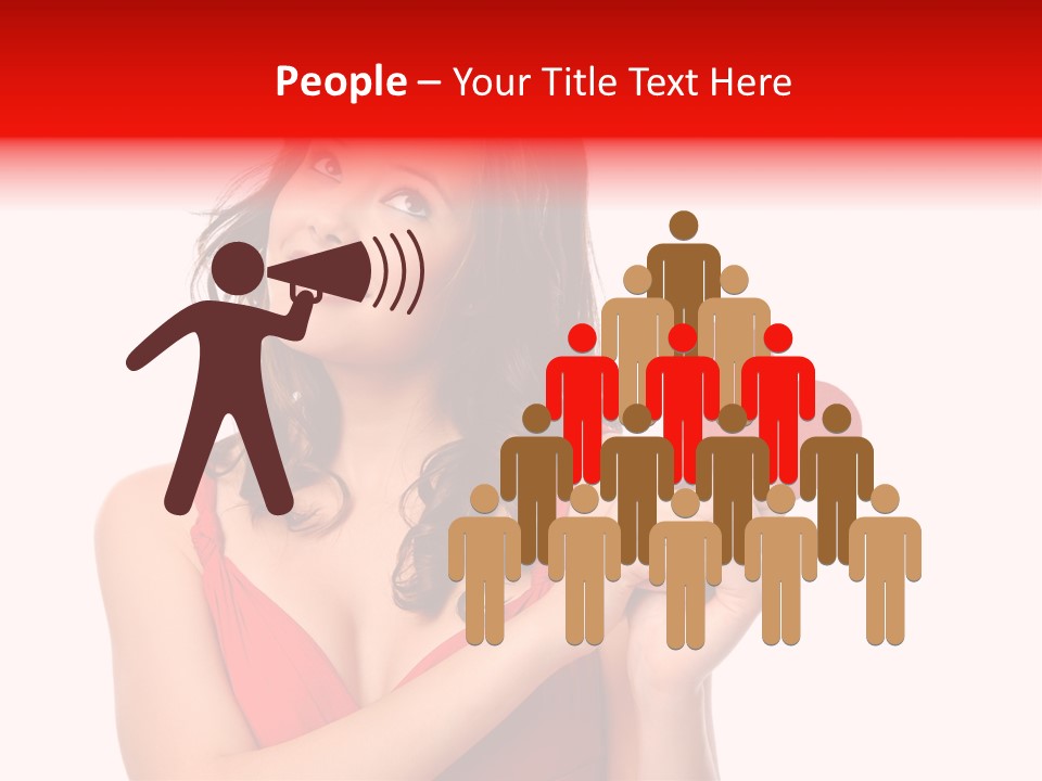 Love Young White PowerPoint Template