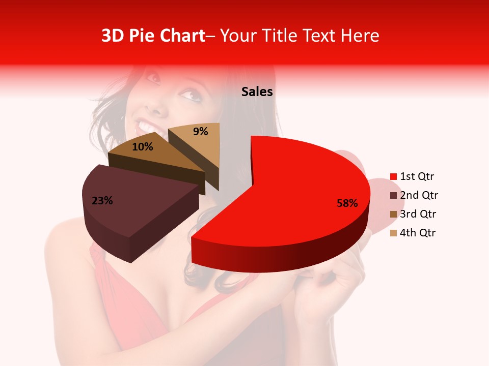 Love Young White PowerPoint Template