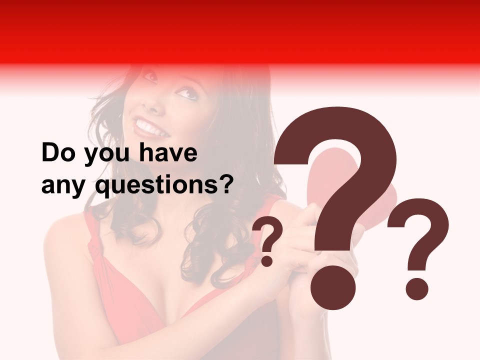 Love Young White PowerPoint Template