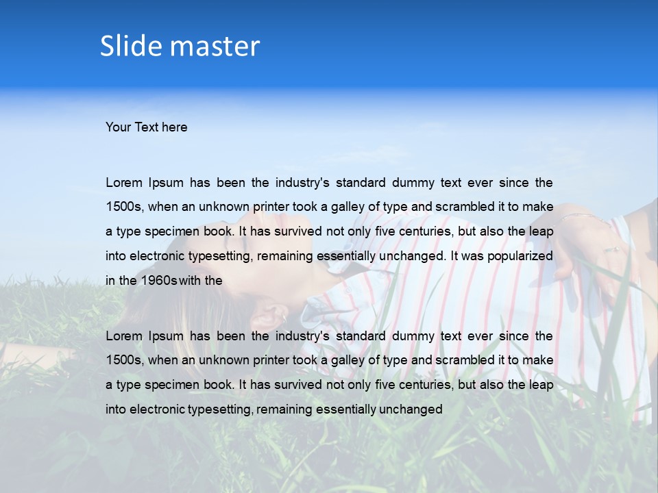 Meeting Together Trategy PowerPoint Template