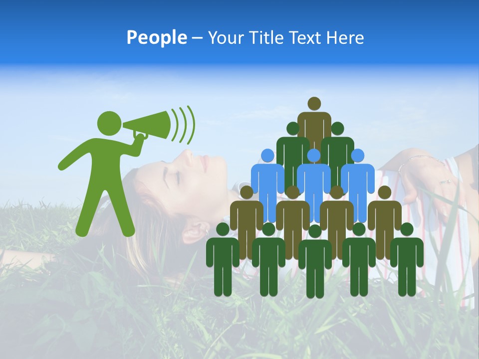 Meeting Together Trategy PowerPoint Template