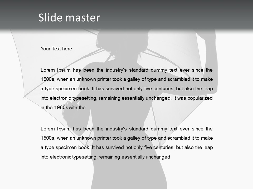 Girl Tense Anger PowerPoint Template