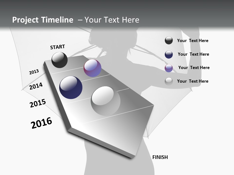 Girl Tense Anger PowerPoint Template