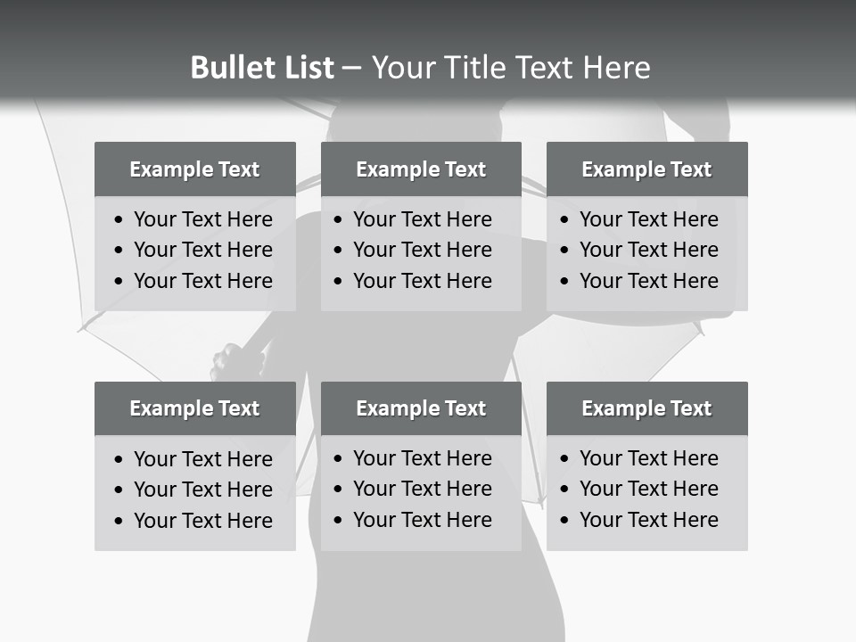 Girl Tense Anger PowerPoint Template