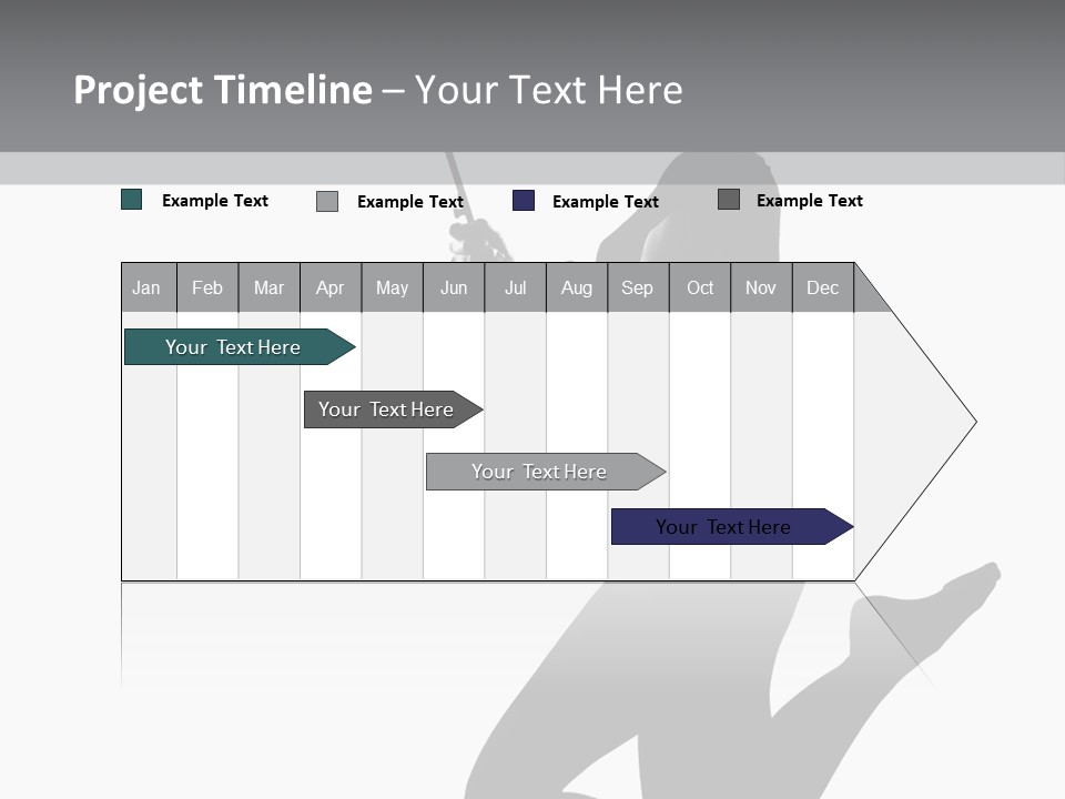 Studio Female Grayscale PowerPoint Template