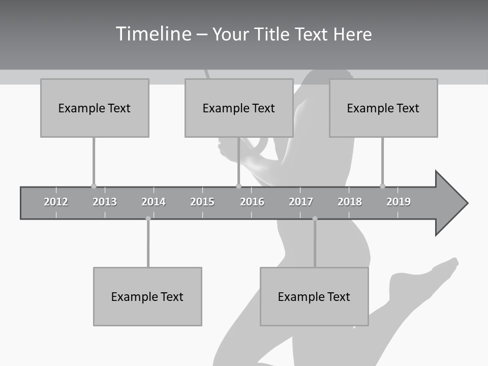Studio Female Grayscale PowerPoint Template