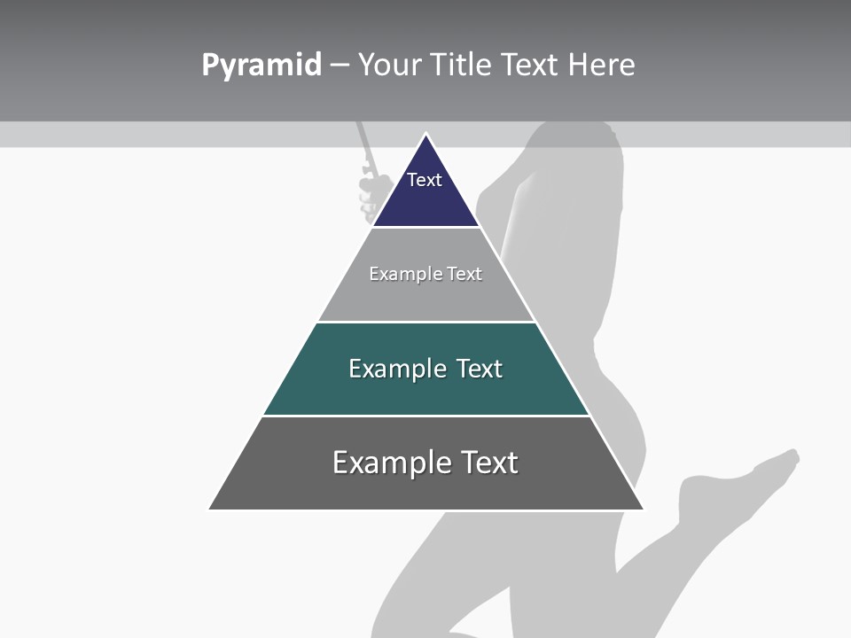 Studio Female Grayscale PowerPoint Template