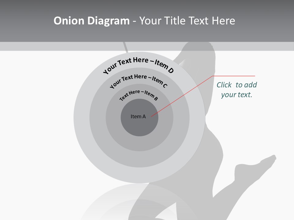 Studio Female Grayscale PowerPoint Template