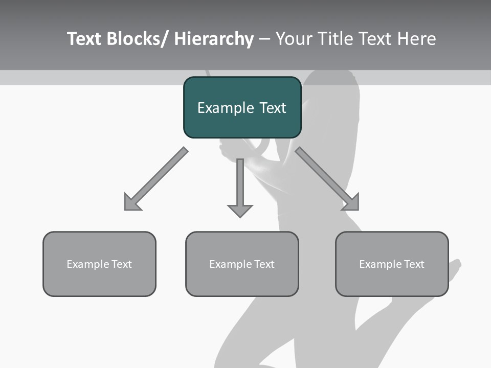 Studio Female Grayscale PowerPoint Template