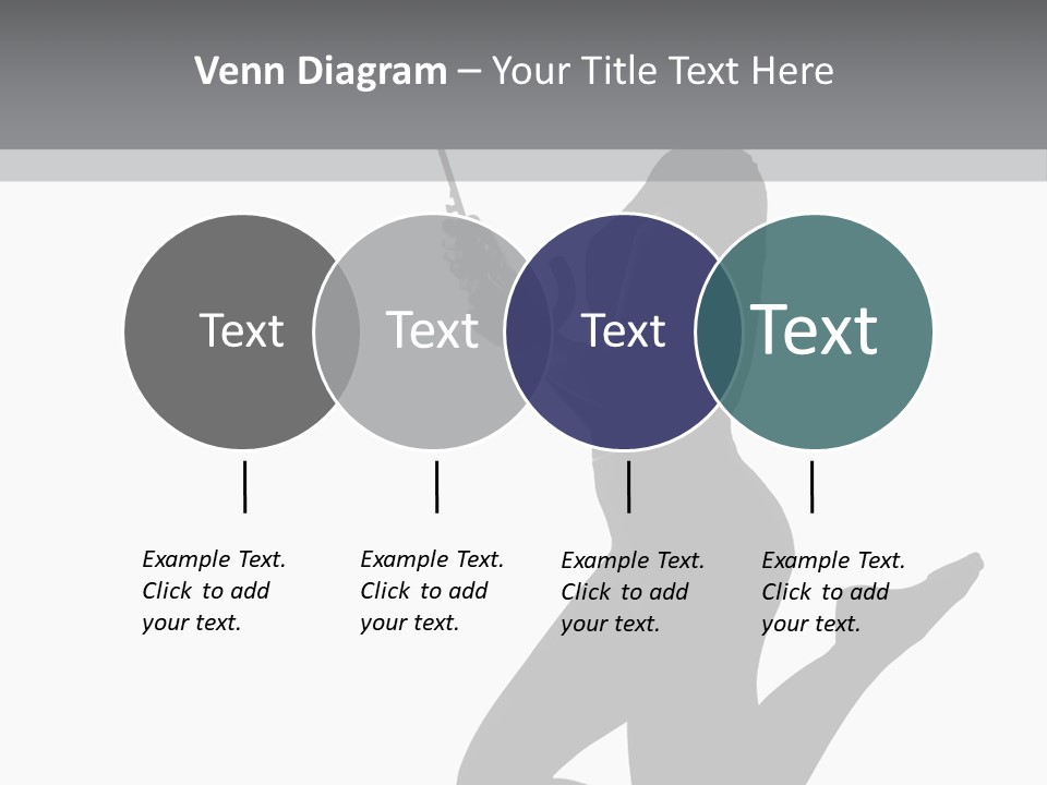 Studio Female Grayscale PowerPoint Template