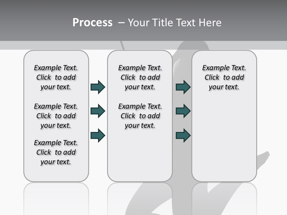 Studio Female Grayscale PowerPoint Template
