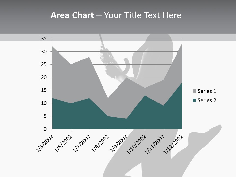 Studio Female Grayscale PowerPoint Template