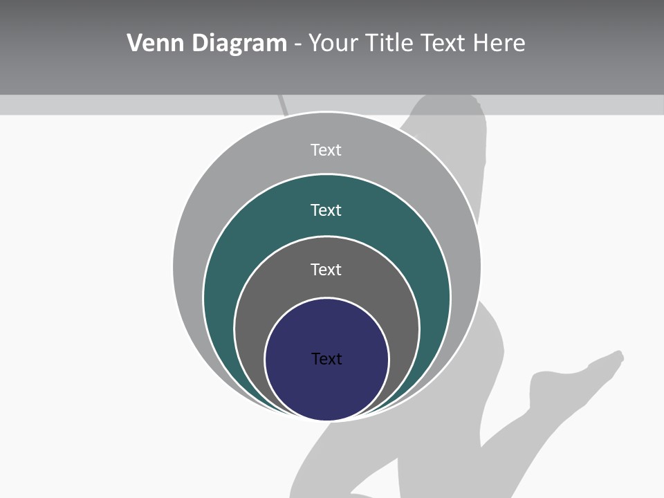 Studio Female Grayscale PowerPoint Template