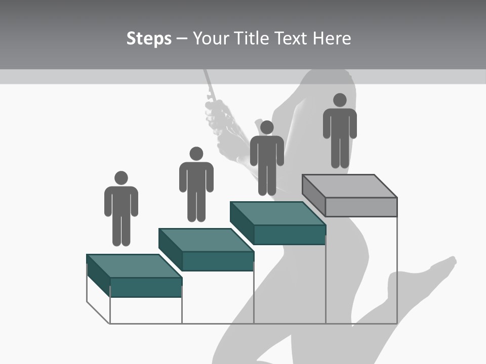 Studio Female Grayscale PowerPoint Template