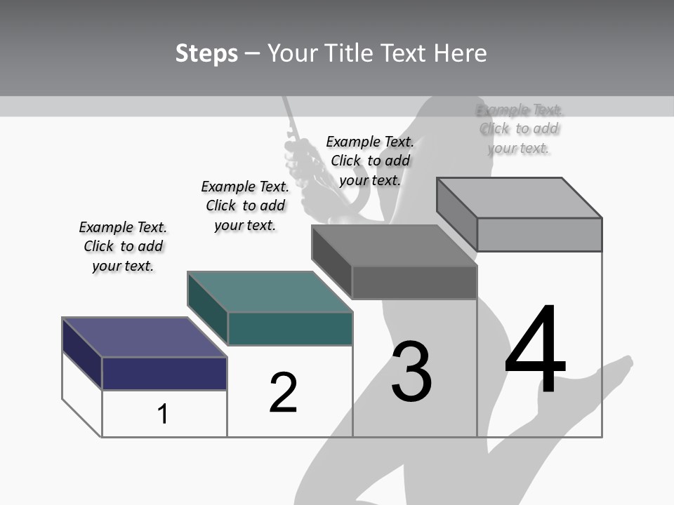 Studio Female Grayscale PowerPoint Template