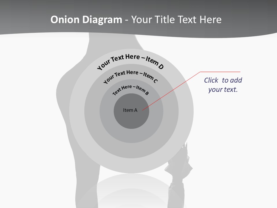 Girly Femininity Black PowerPoint Template