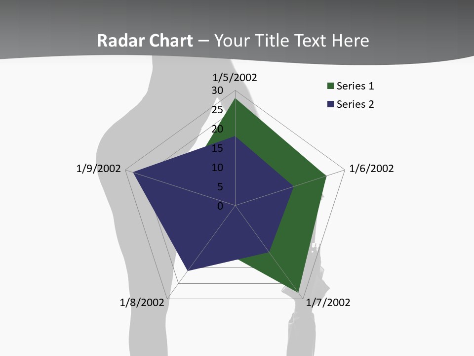 Girly Femininity Black PowerPoint Template