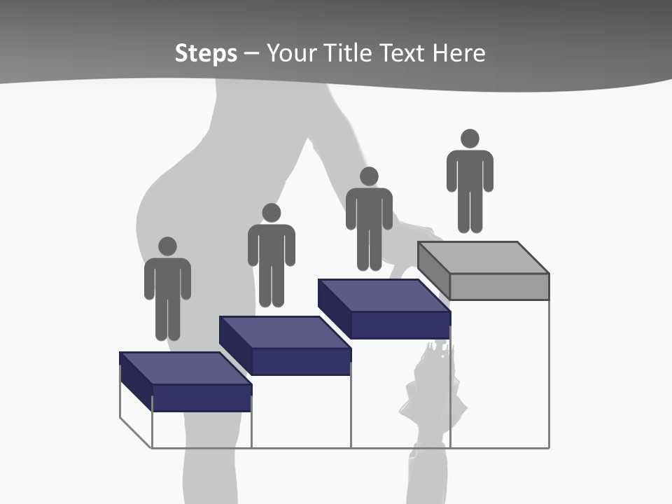 Girly Femininity Black PowerPoint Template