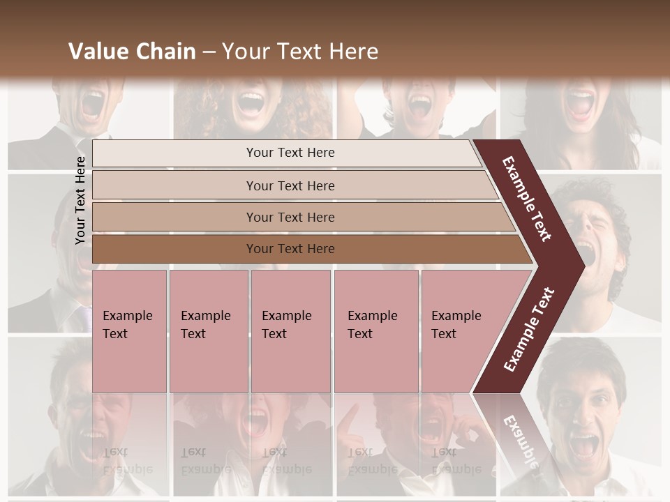 Girl Tense Anger PowerPoint Template