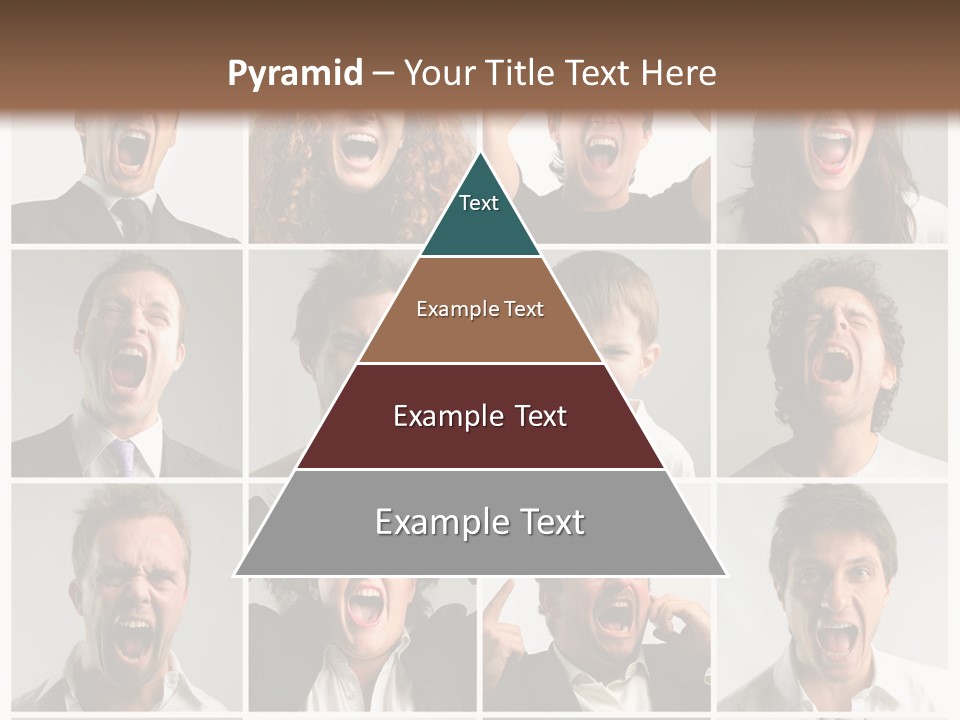 Girl Tense Anger PowerPoint Template