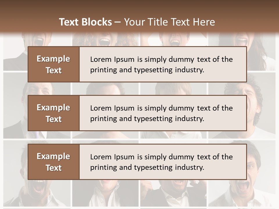Girl Tense Anger PowerPoint Template