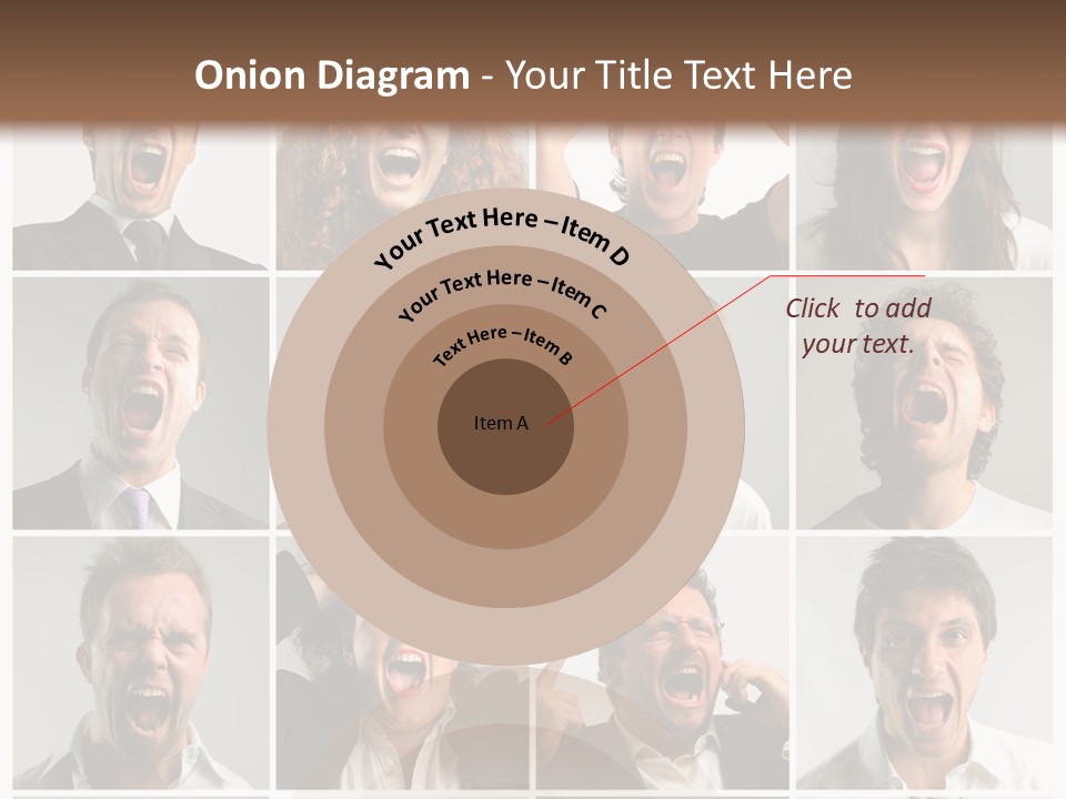 Girl Tense Anger PowerPoint Template