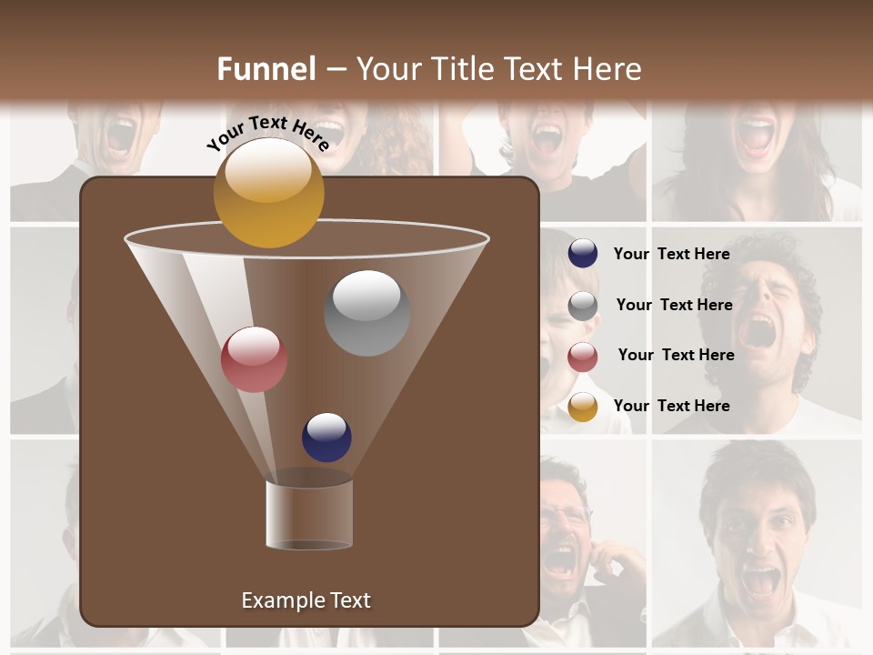 Girl Tense Anger PowerPoint Template